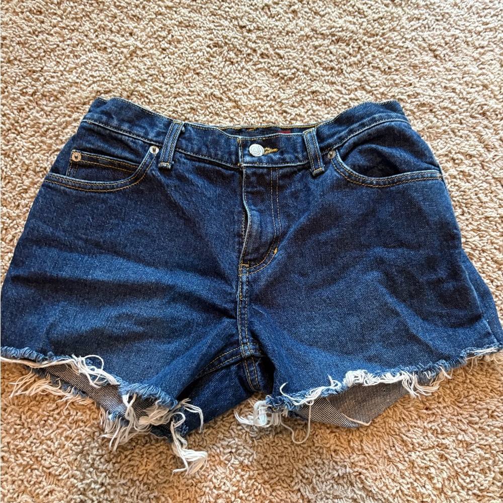 Roxy Dark Blue Denim Jean Shorts